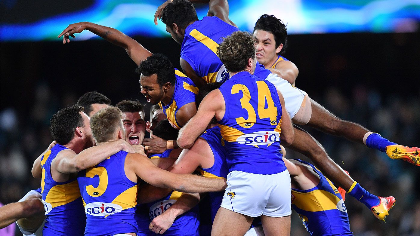 West Coast Eagles celebration