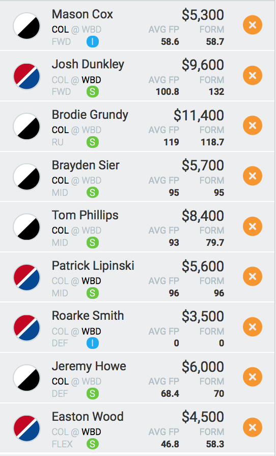 Dragon Suggested Team Moneyball