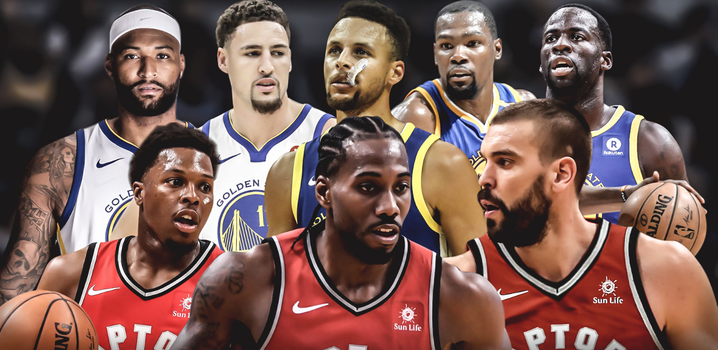 NBA Finals Matchup - Raptors vs Warriors