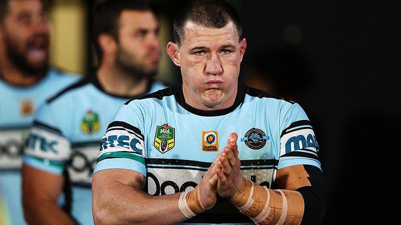 NRL Sharks Paul Gallen