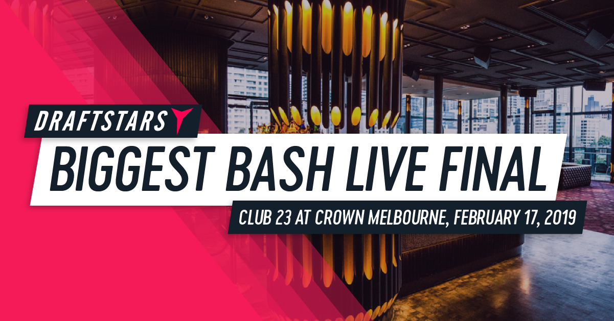 Draftstars Biggest Bash Live Final