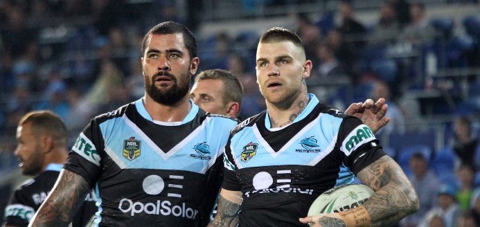 NRL Andrew FIfita Josh Dugan Sharks