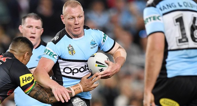 NRL Luke Lewis Sharks 2018