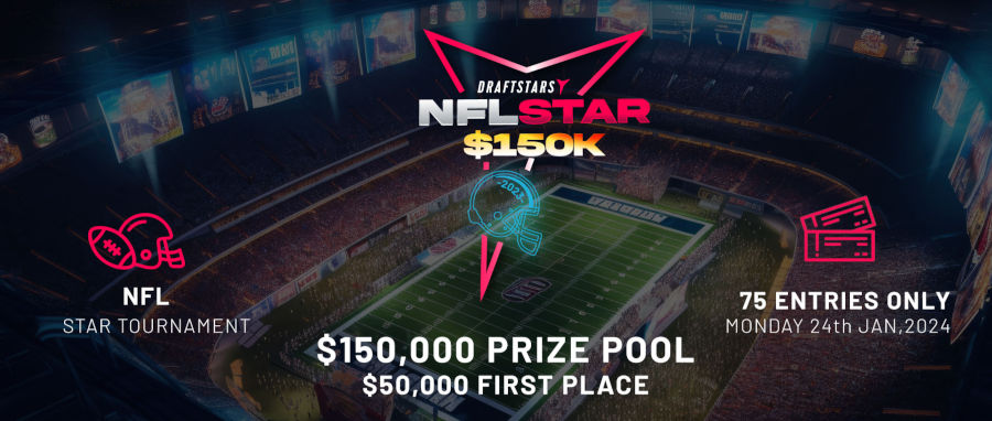 NFL Star Launches with $150,000 Prize Pool